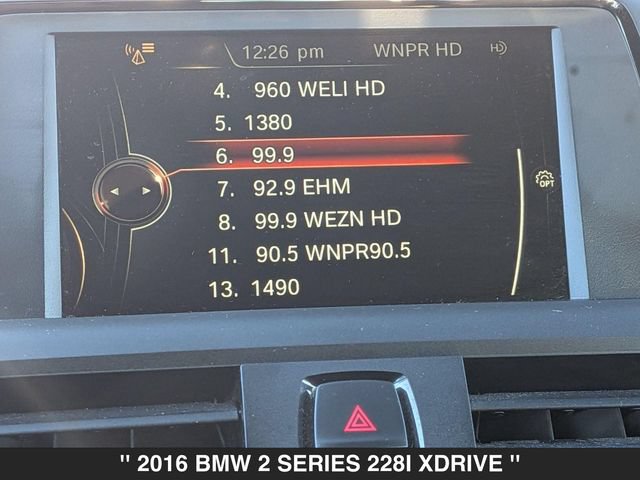 Used 2016 BMW 228i xDrive Coupe AWD/4WD image 25