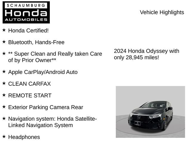 Certified 2024 Honda Odyssey Elite image 14