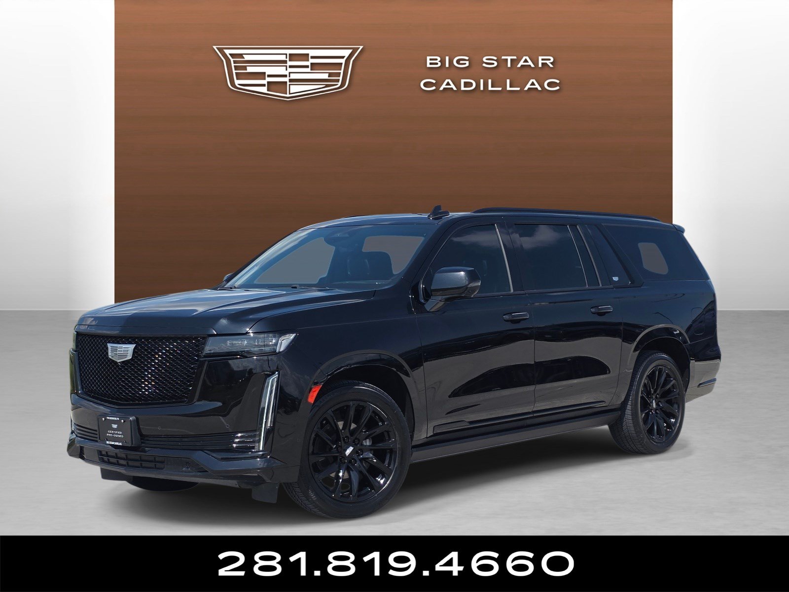 Used 2023 Cadillac Escalade ESV Sport Platinum w/ LPO, ONYX Package AWD/4WD image 1