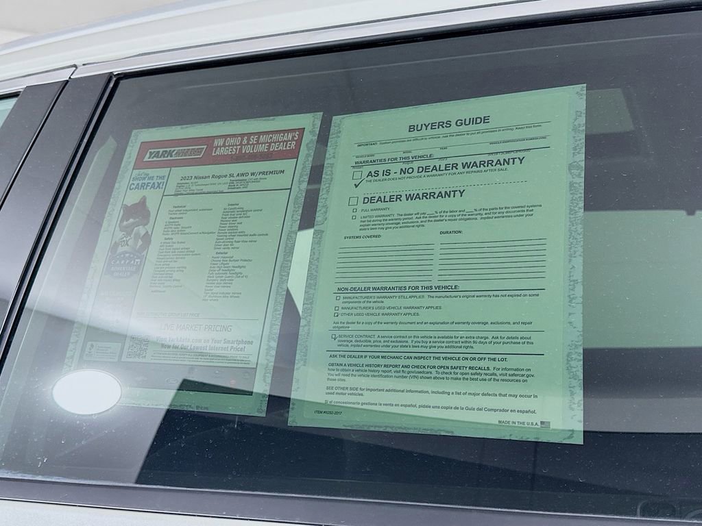 Certified 2023 Nissan Rogue SL w/ SL Premium Package AWD/4WD image 13