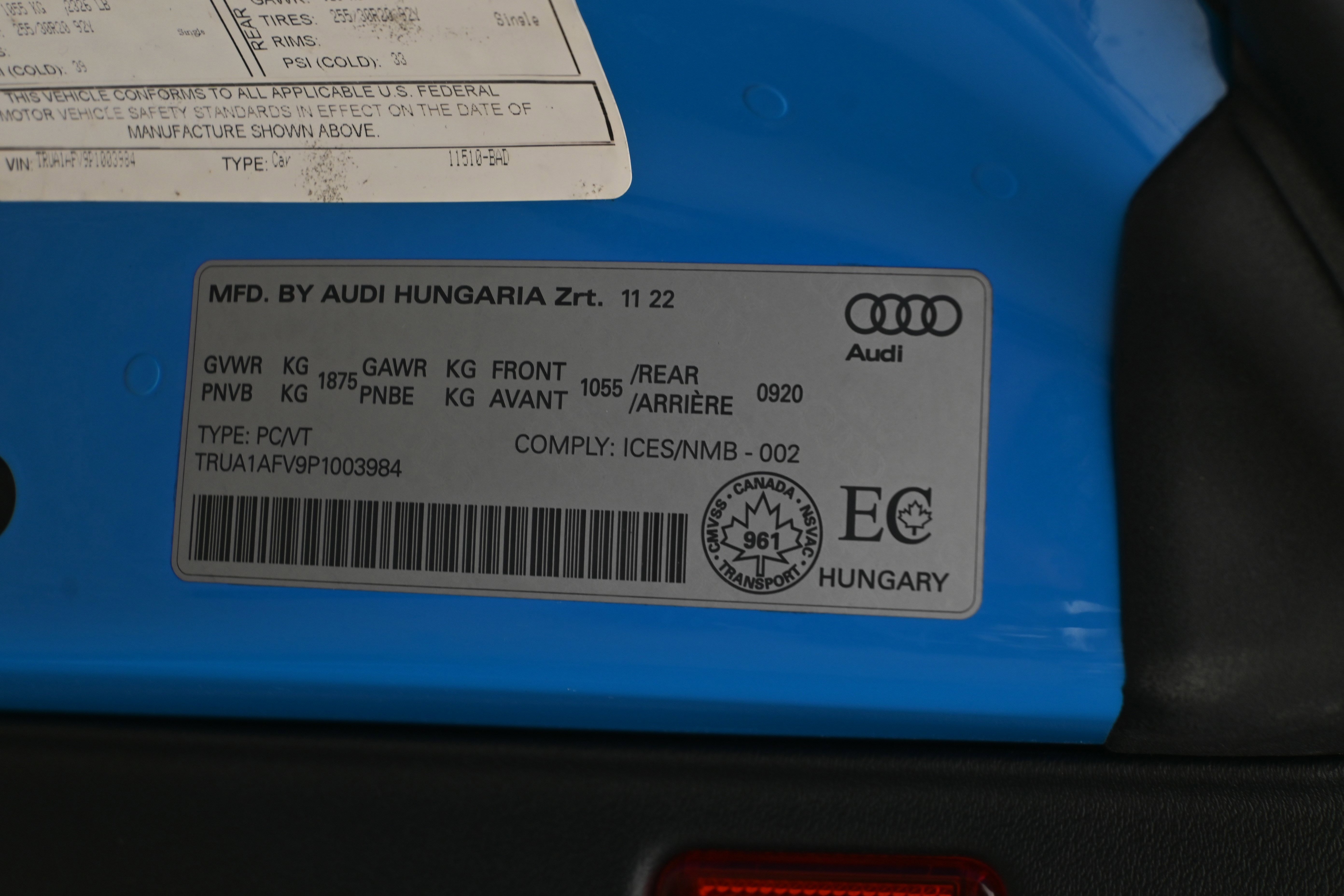 Used 2023 Audi TTS 2.0T Coupe image 32