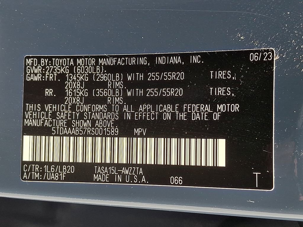 Used 2024 Toyota Grand Highlander AWD image 29