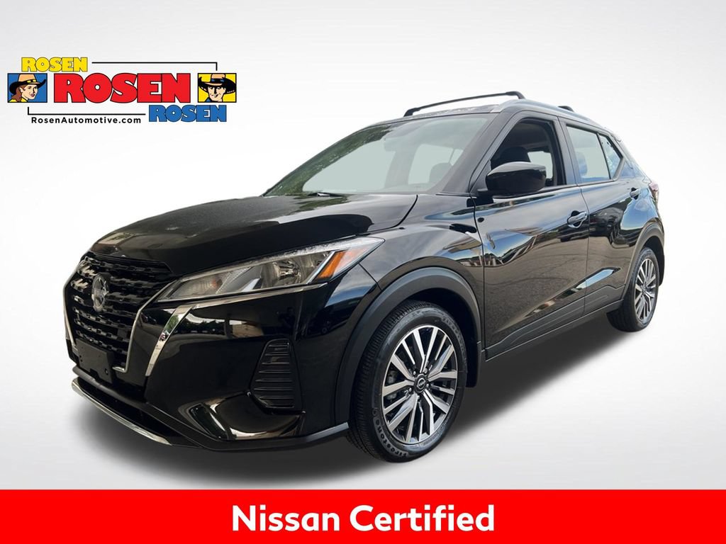Certified 2024 Nissan Kicks SV w/ Interior Electronics Package FWD 360° Tour
