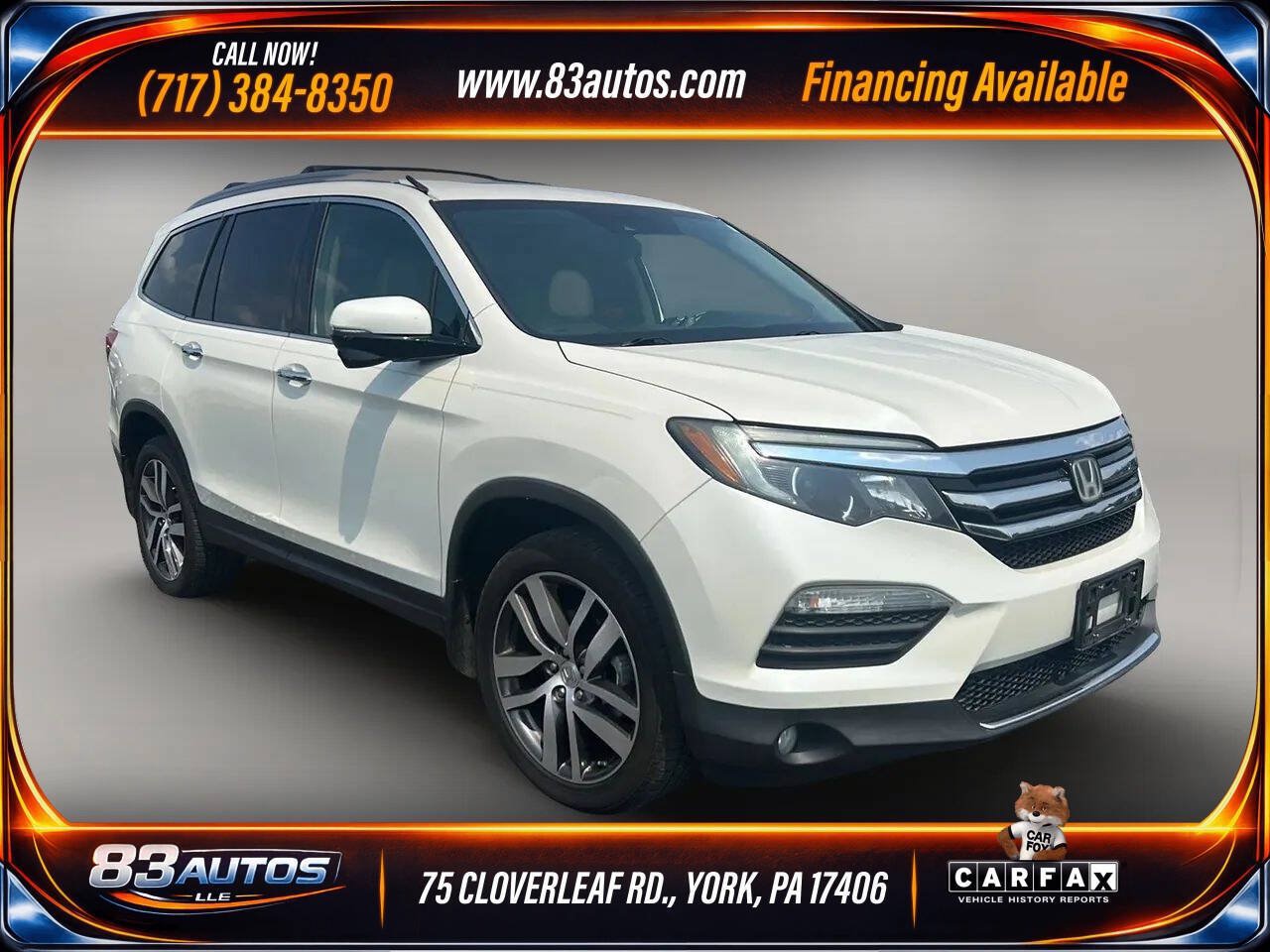 Used 2016 Honda Pilot Touring image 1