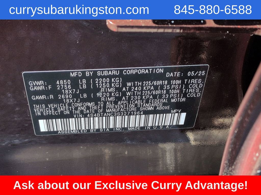 Used 2025 Subaru Outback Limited w/ Popular Package #2 image 13