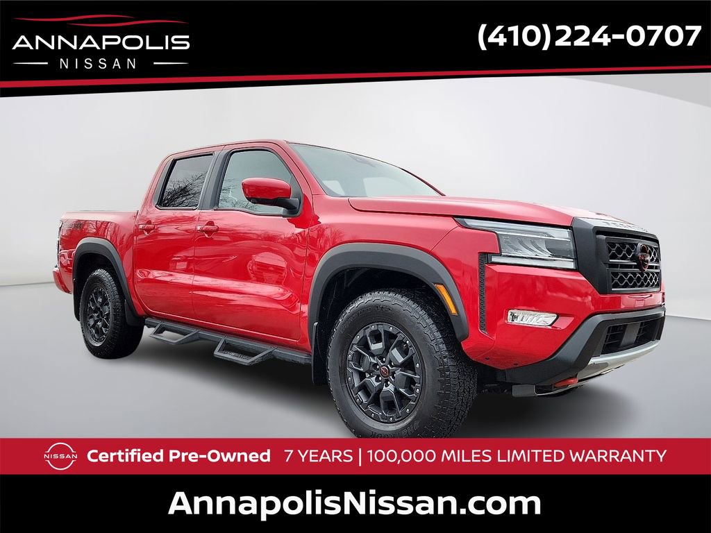 Certified 2023 Nissan Frontier PRO-4X w/ Pro-4X Premium Package