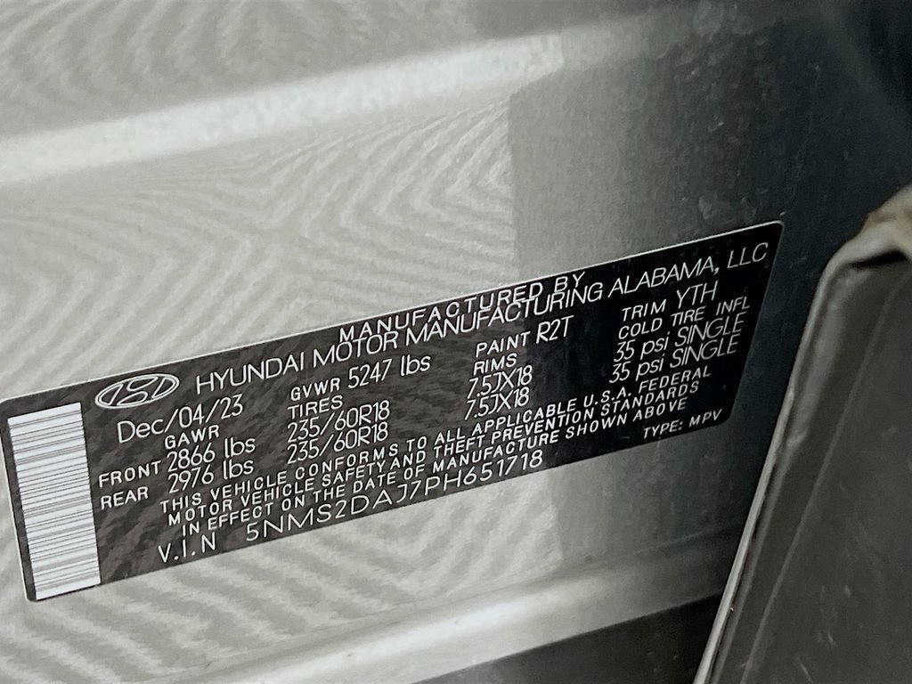 Certified 2023 Hyundai Santa Fe SEL AWD/4WD image 27