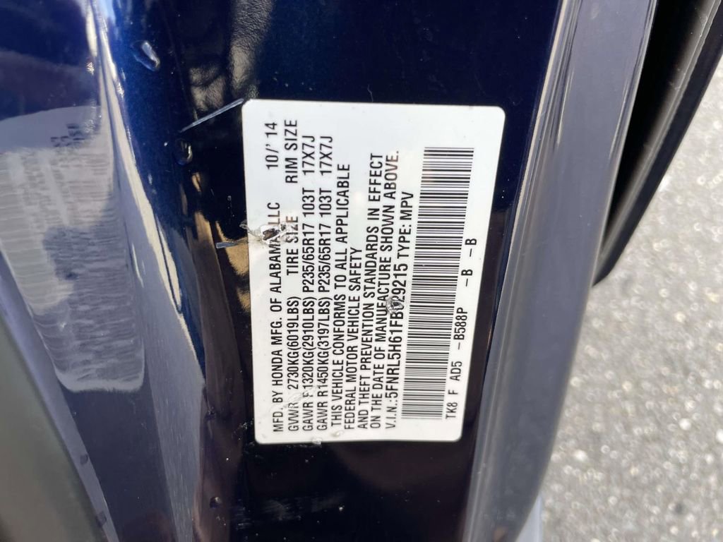 Used 2015 Honda Odyssey EX-L image 10