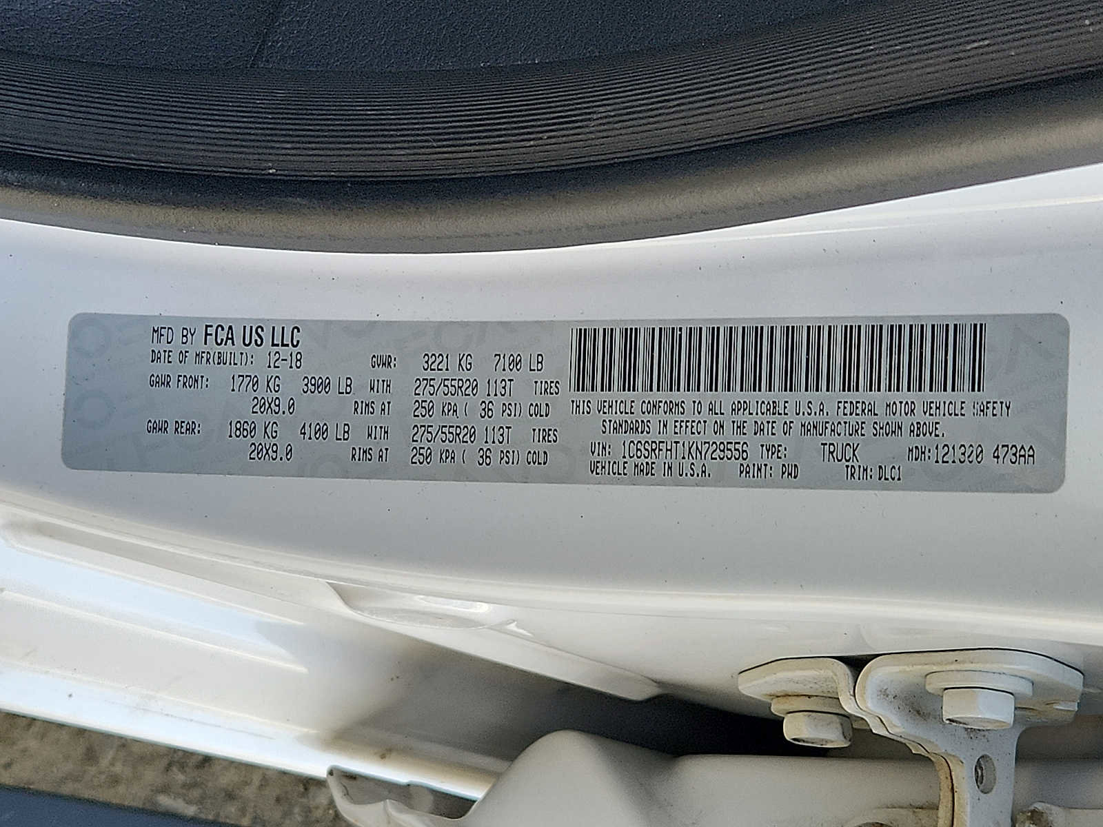 Certified 2019 RAM 1500 Limited image 26