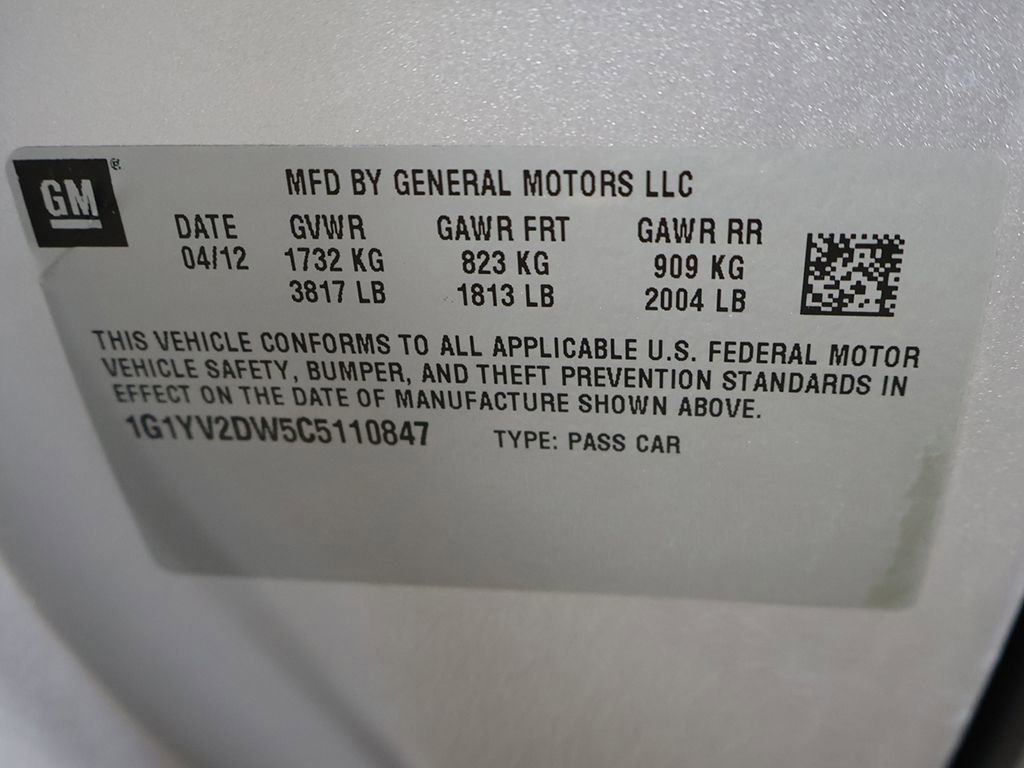 Used 2012 Chevrolet Corvette Grand Sport w/ 2LT Preferred Equipment Group RWD image 43