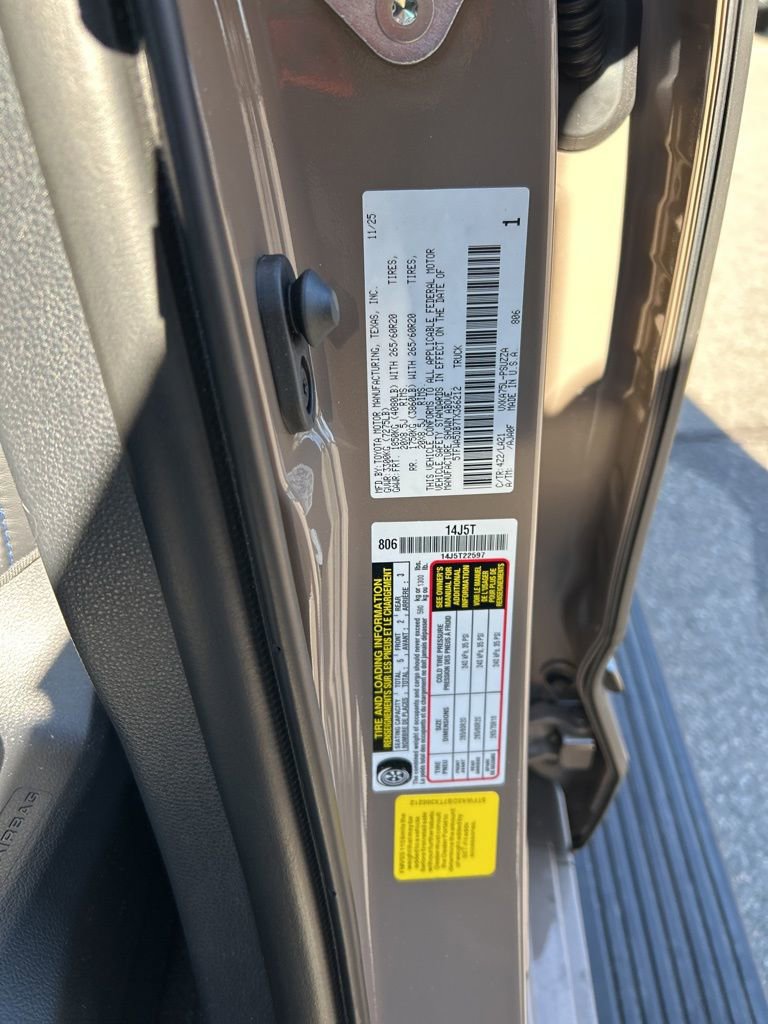 New 2026 Toyota Tundra Platinum image 5