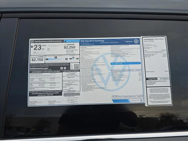 New 2026 Volkswagen Atlas SE image 18