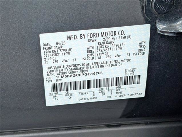 Used 2023 Ford Explorer ST w/ Equipment Group 401A AWD/4WD image 26
