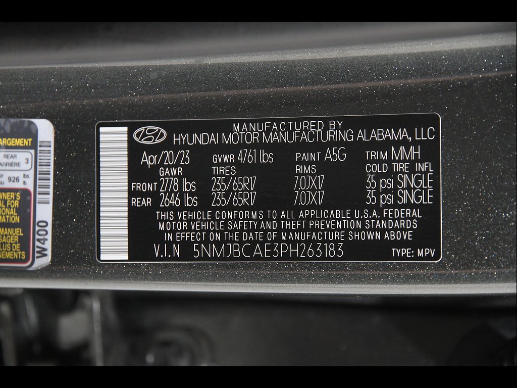 Certified 2023 Hyundai Tucson SEL AWD/4WD image 22