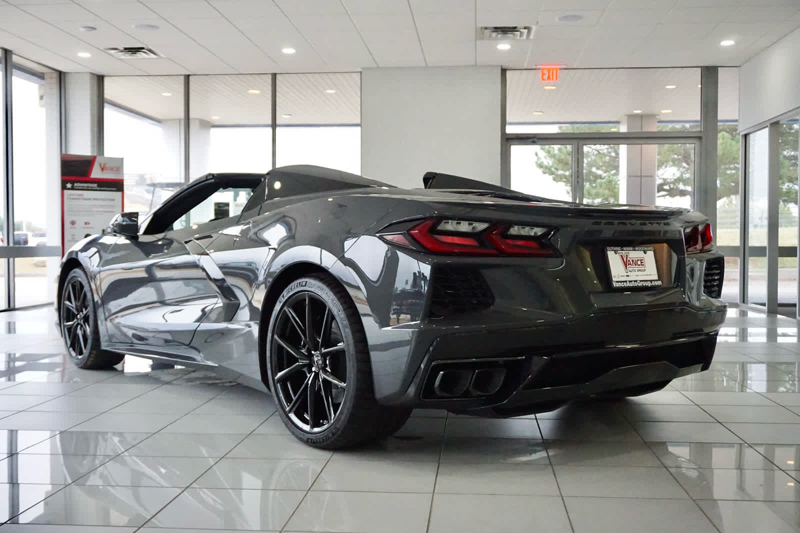 New 2027 Chevrolet Corvette Stingray Convertible w/ Stealth Interior Trim Package RWD image 2