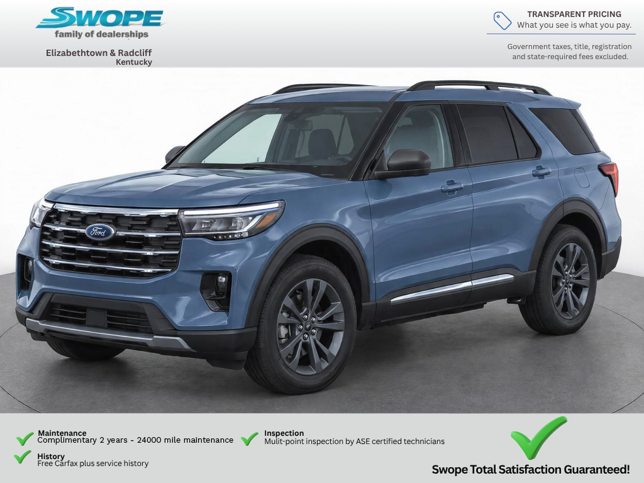 Used 2025 Ford Explorer Active w/ Active Comfort Package