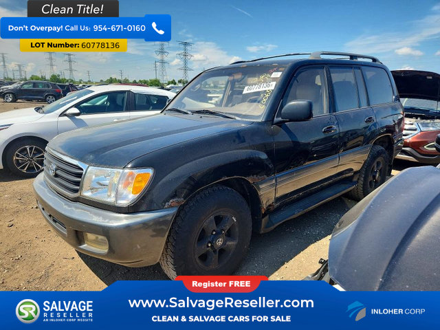 Used 1998 Toyota Land Cruiser w/ Leather Trim Pkg
