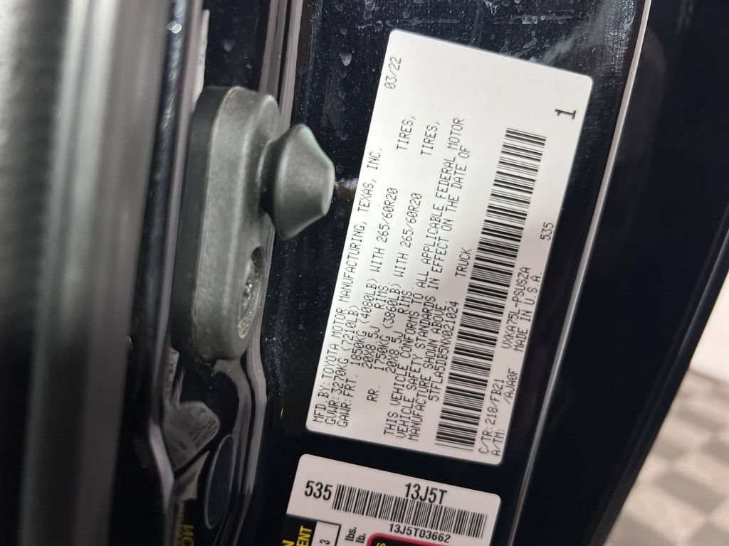 Used 2022 Toyota Tundra SR5 AWD/4WD image 30
