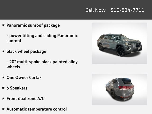 Certified 2025 Volkswagen Atlas SE FWD image 4