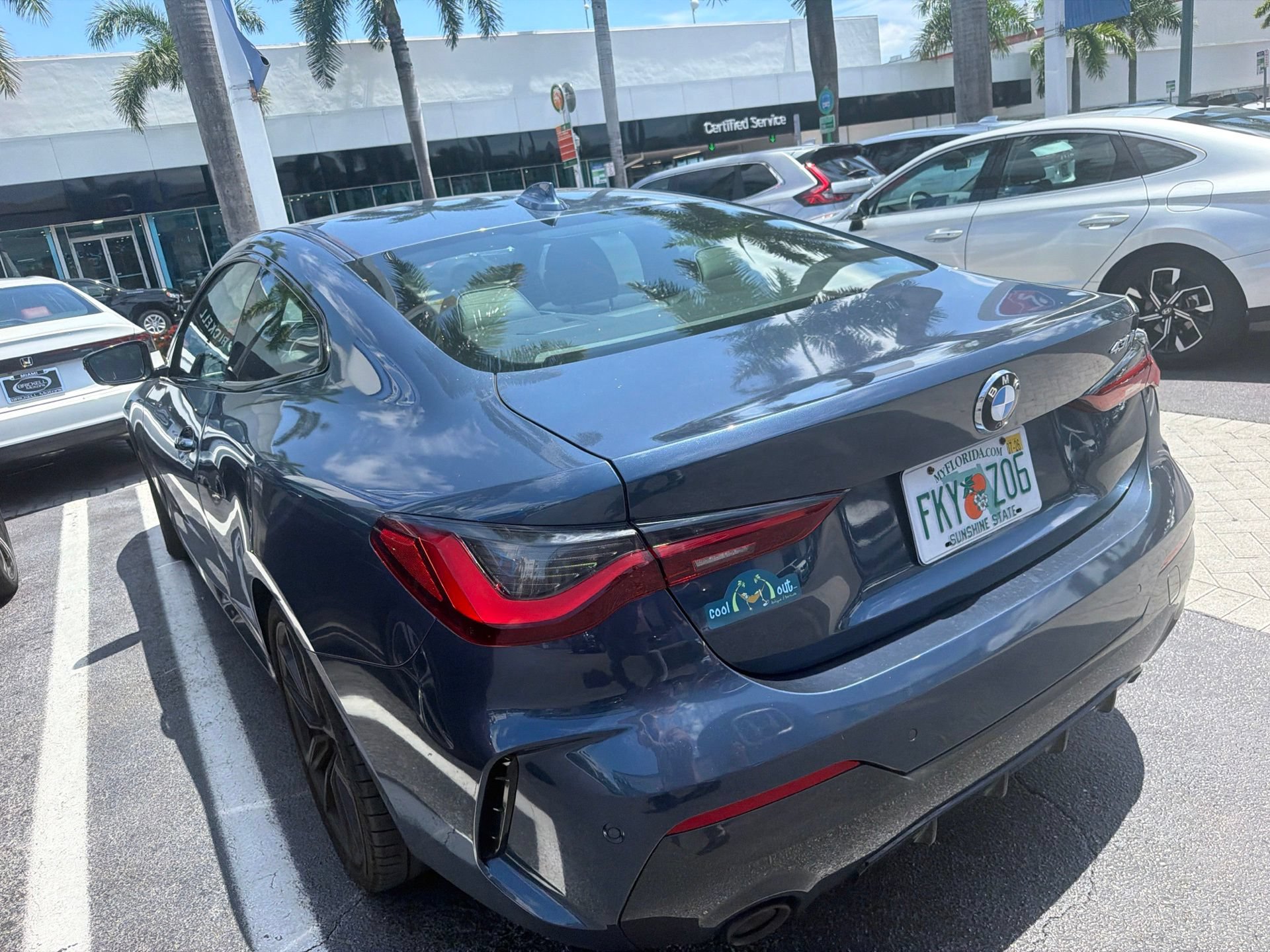 Used 2021 BMW 430i Coupe w/ M Sport Package RWD image 9