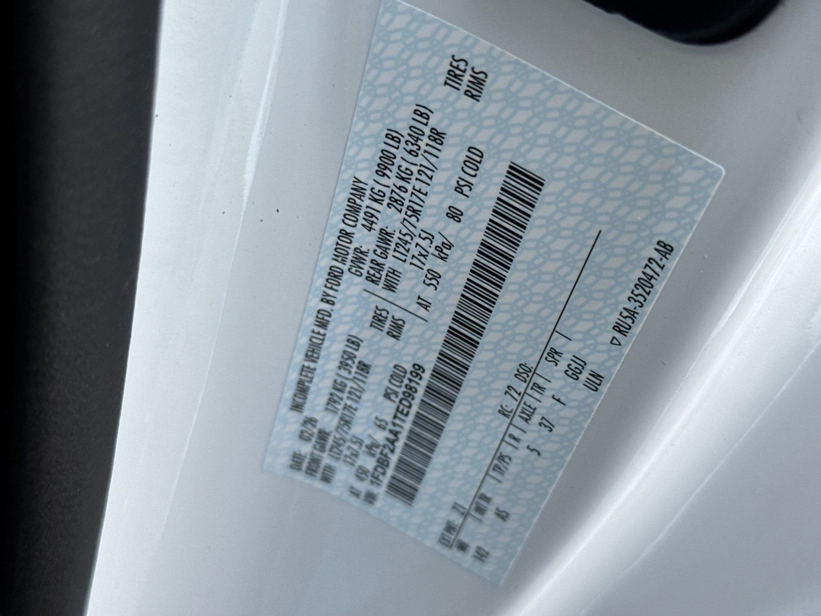 New 2026 Ford F250 XL w/ XL Chrome Package image 30