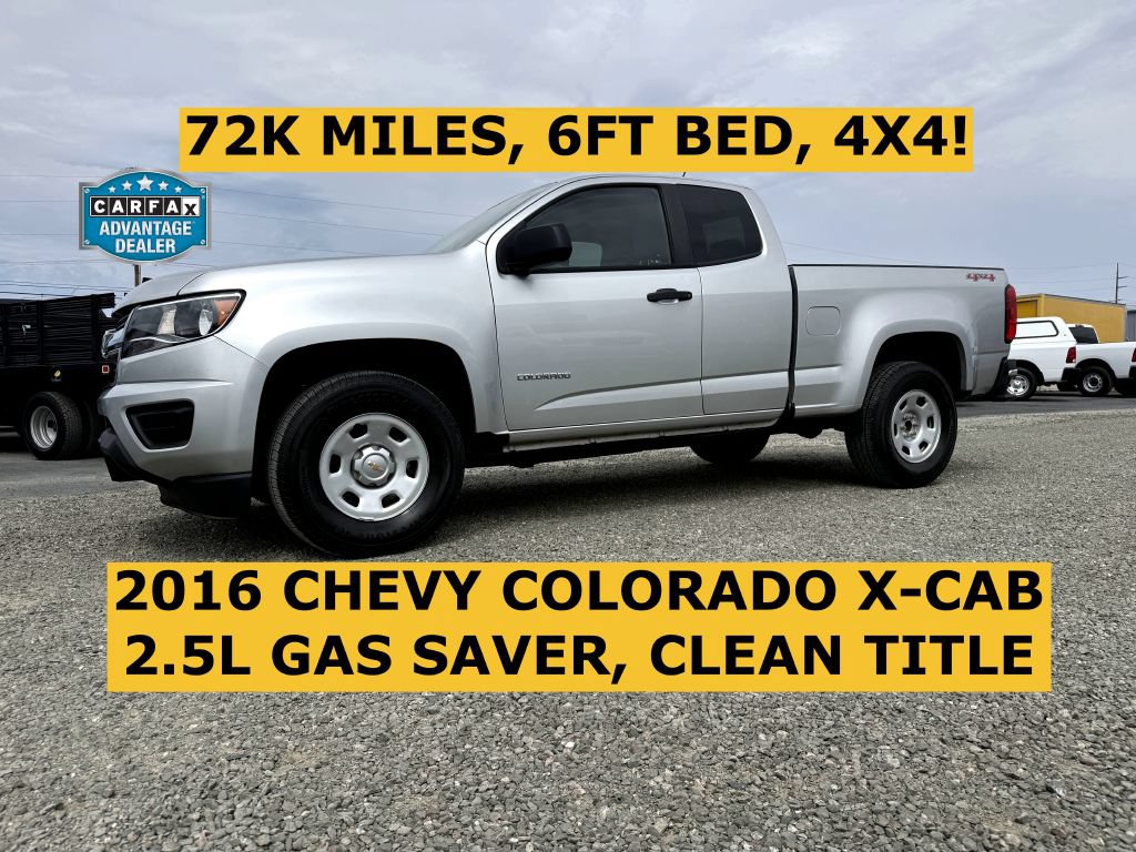 Used 2016 Chevrolet Colorado W/T w/ WT Convenience Package AWD/4WD image 1