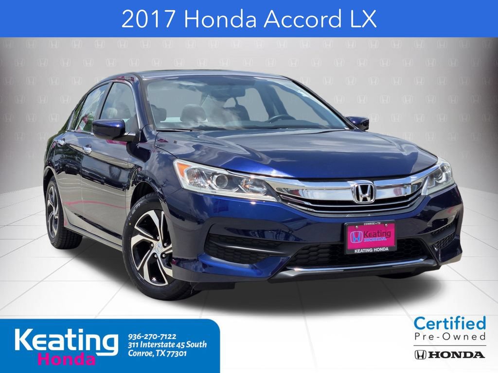 Certified 2017 Honda Accord LX