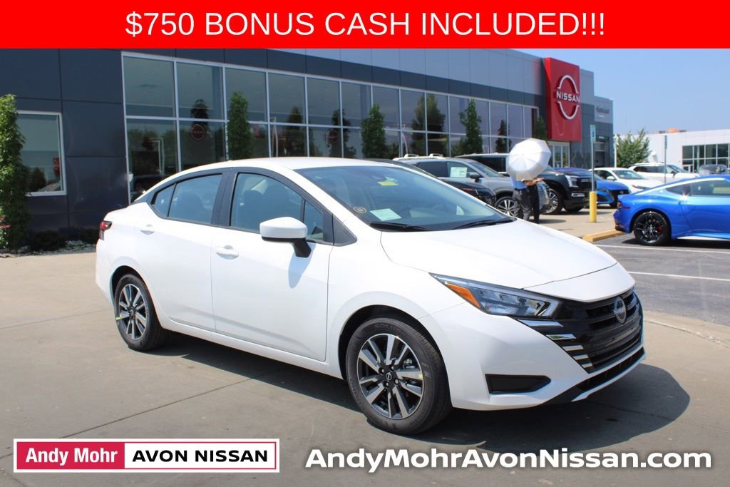 New 2025 Nissan Versa SV w/ Trunk Package