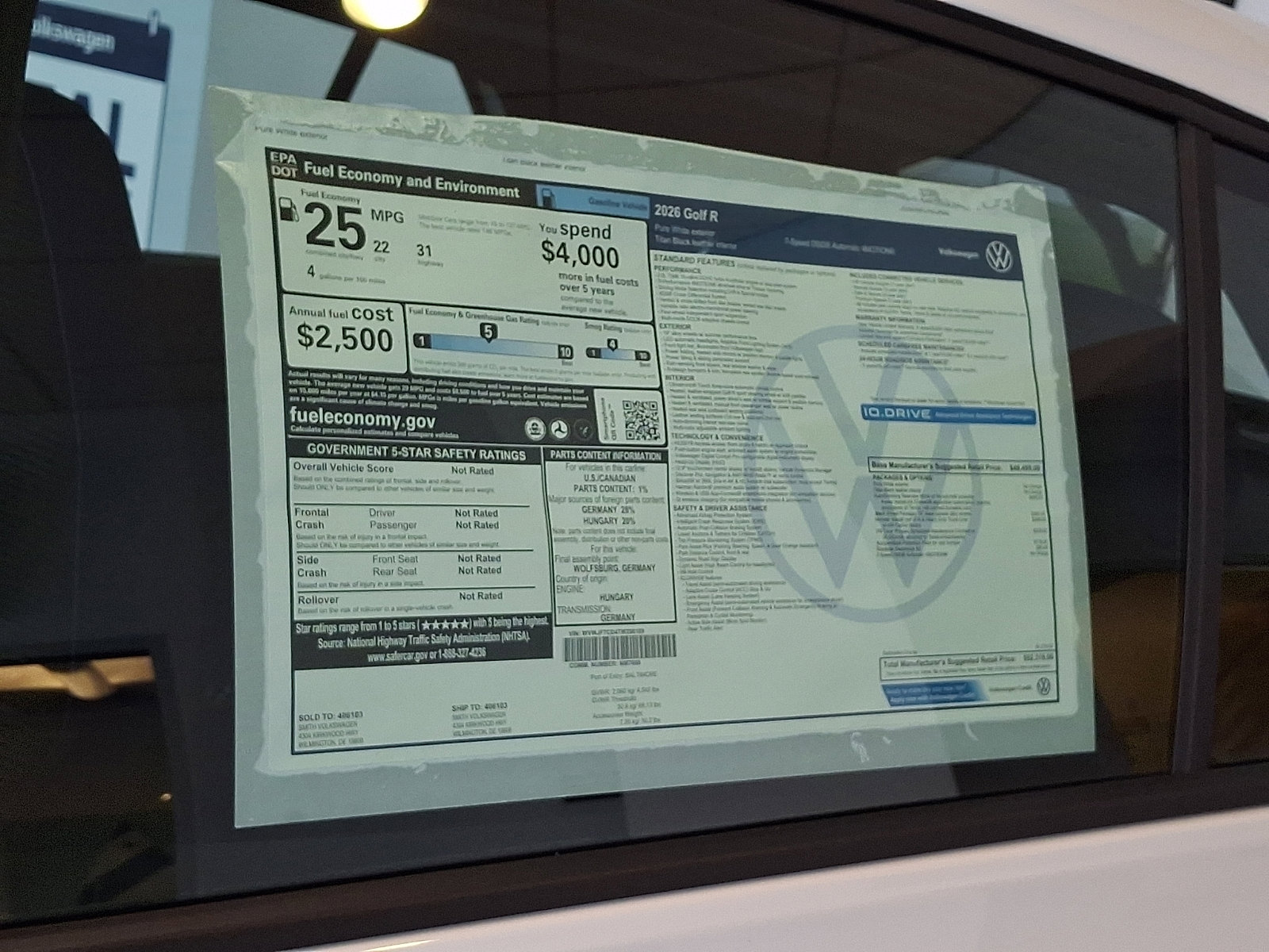 New 2026 Volkswagen Golf image 19