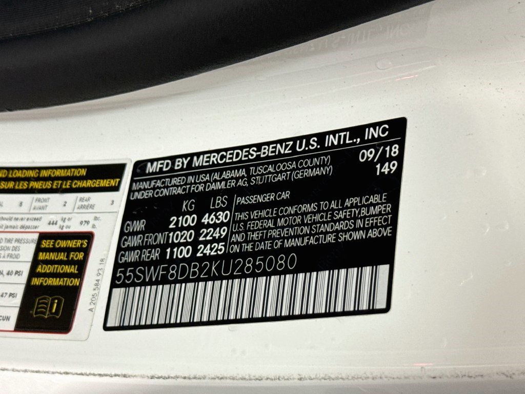 Used 2019 Mercedes-Benz C 300 Sedan w/ Premium Package image 39