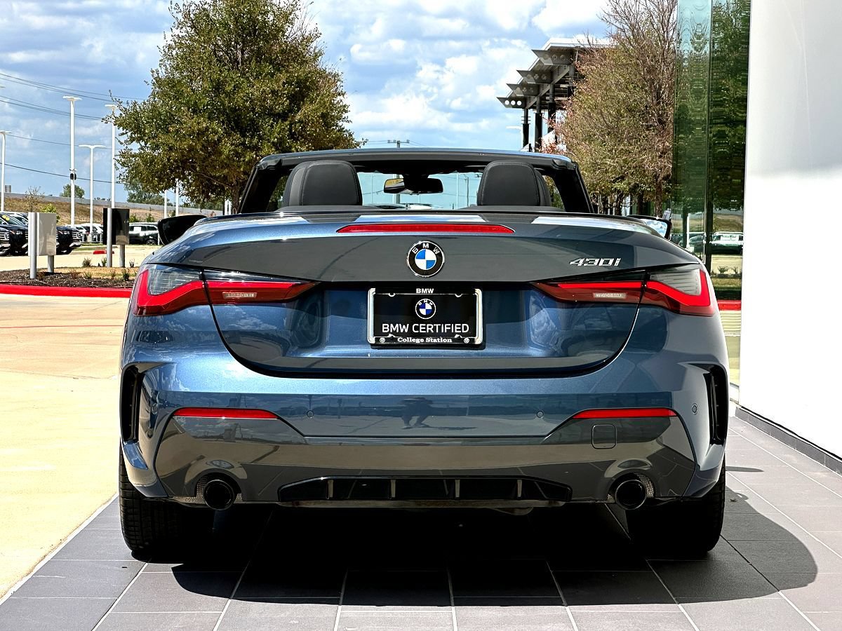 Certified 2023 BMW 430i Convertible w/ M Sport Package RWD image 7