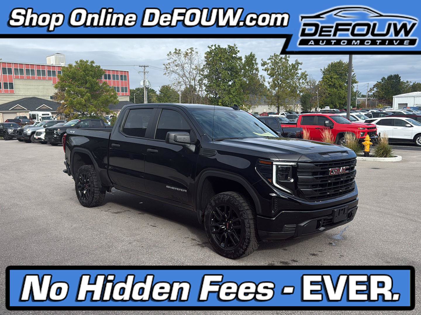 Used 2024 GMC Sierra 1500 Pro w/ Graphite Edition AWD/4WD image 1