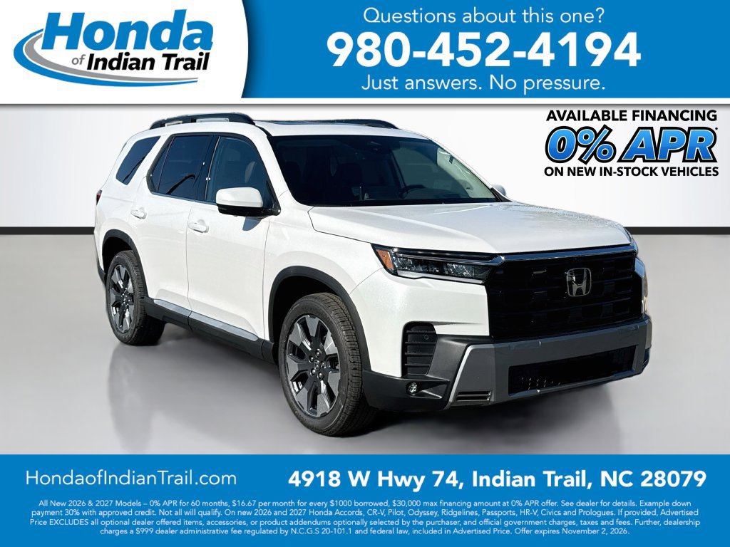 New 2026 Honda Pilot Elite 360° Tour