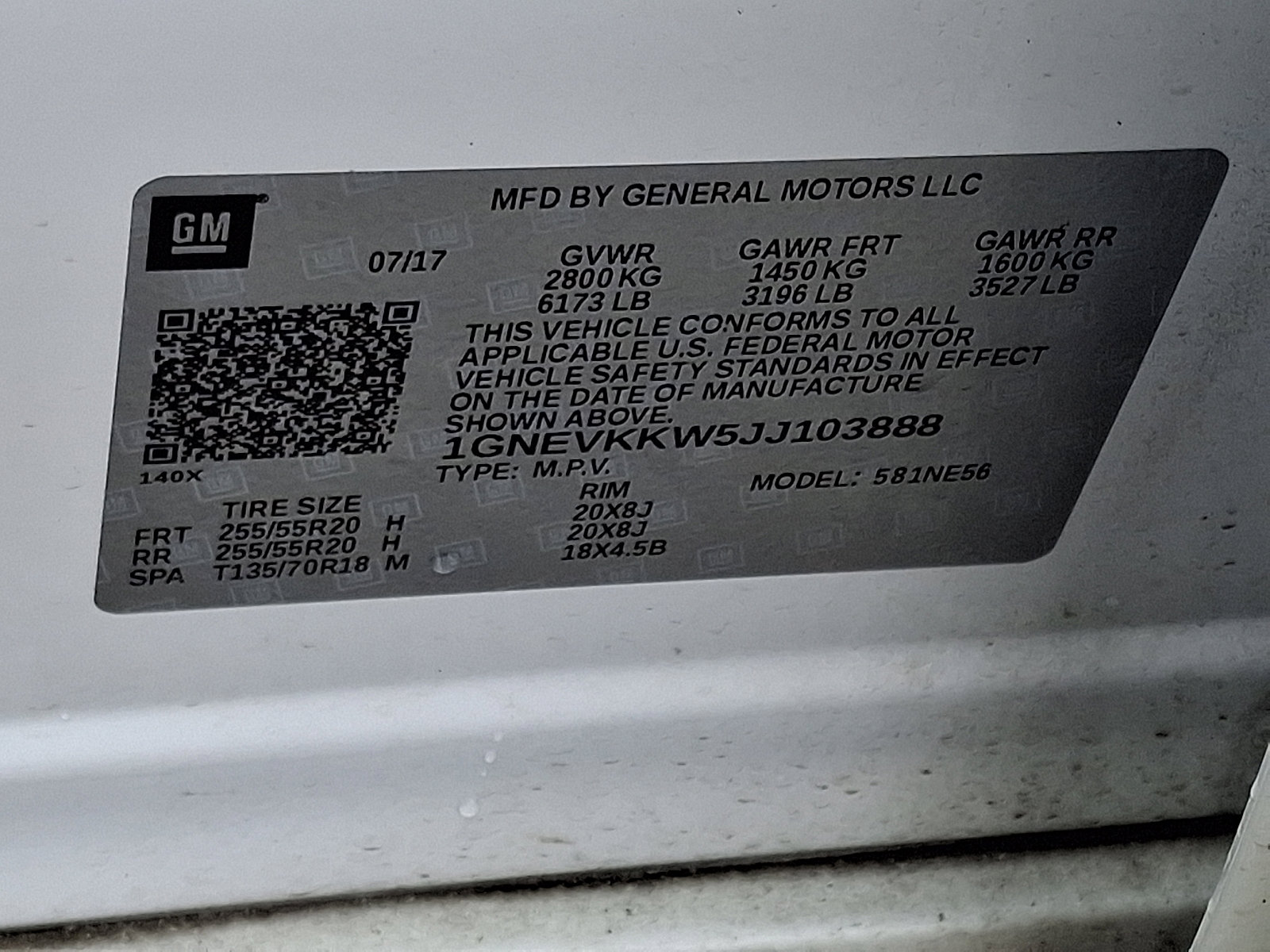 Used 2018 Chevrolet Traverse High Country image 27