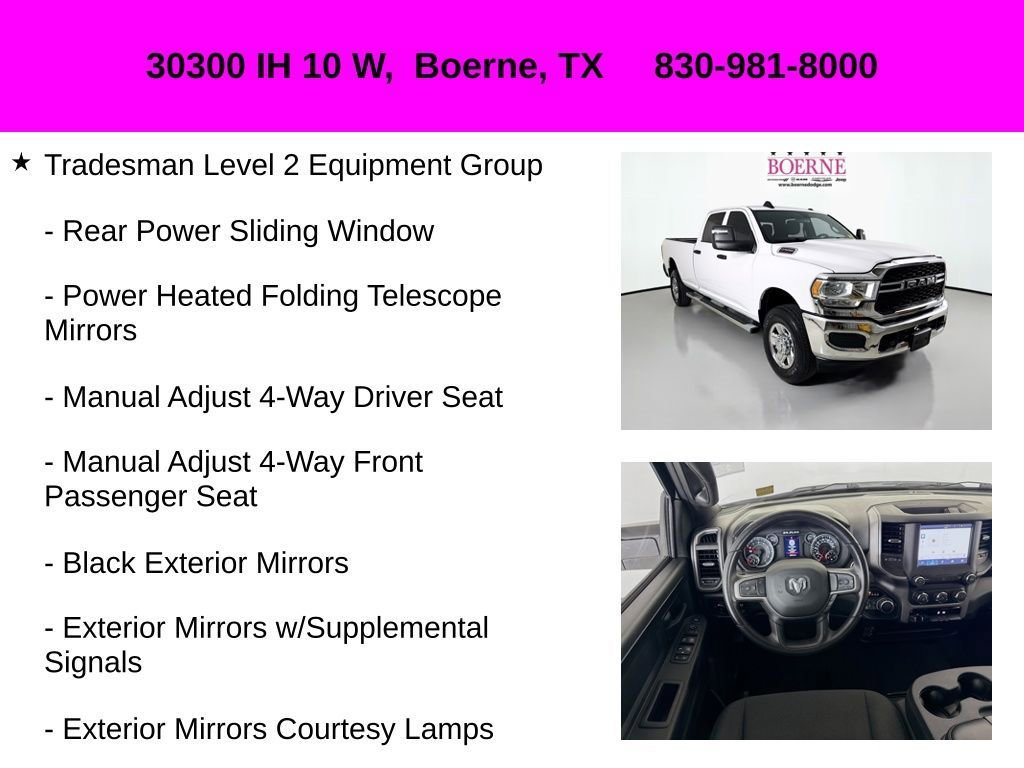 Used 2024 RAM 2500 Tradesman w/ Chrome Appearance Group image 22