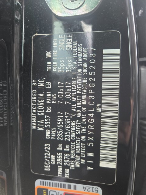 Used 2023 Kia Sorento LX FWD image 23