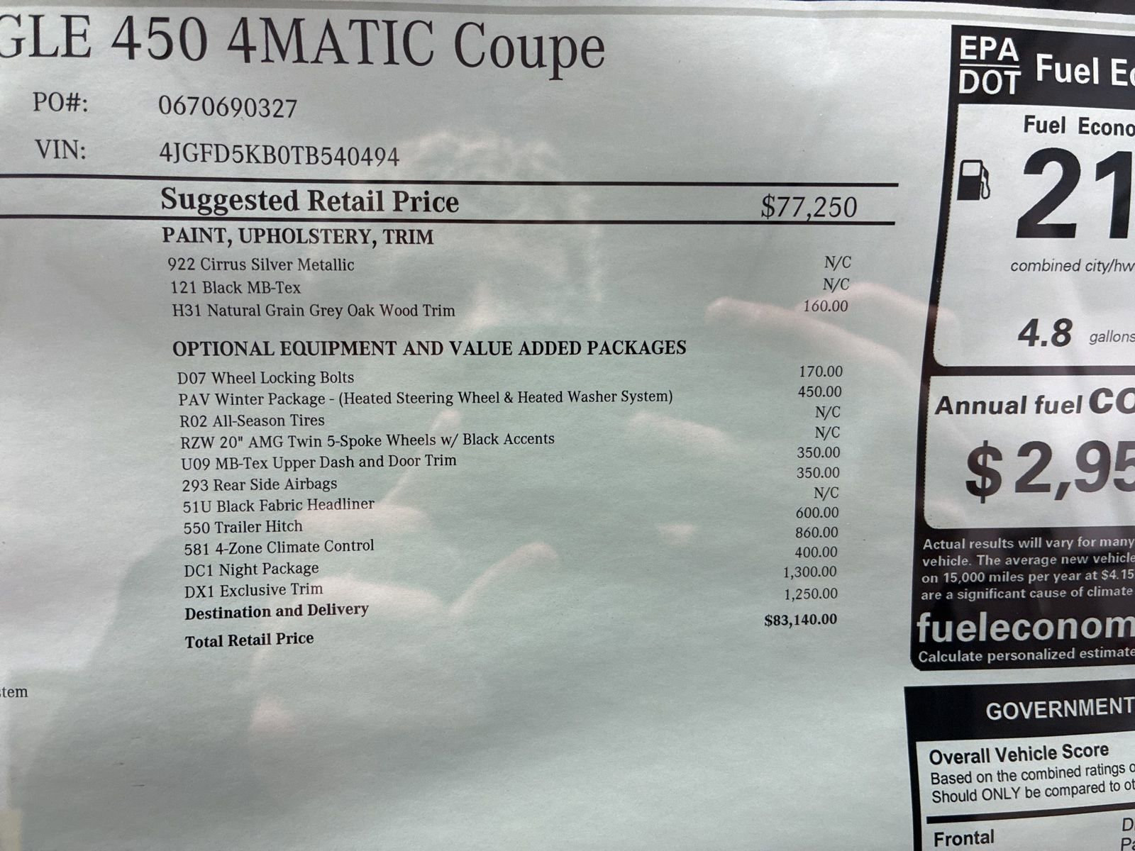 New 2026 Mercedes-Benz GLE 450 4MATIC Coupe image 15