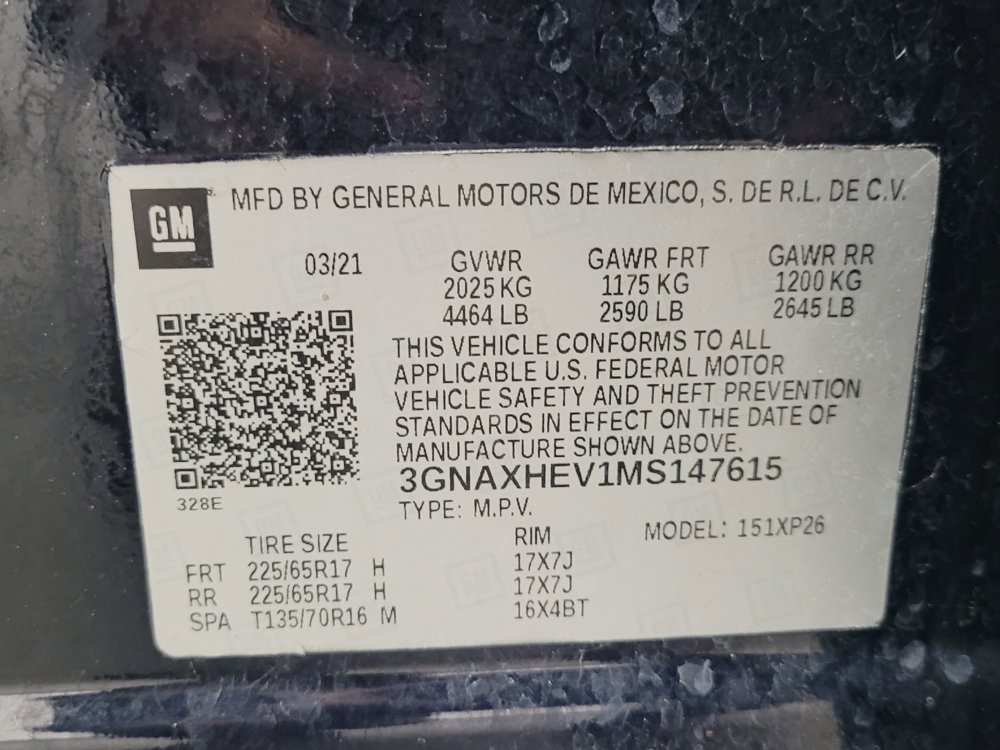 Used 2021 Chevrolet Equinox LS w/ LS Convenience Package FWD image 33