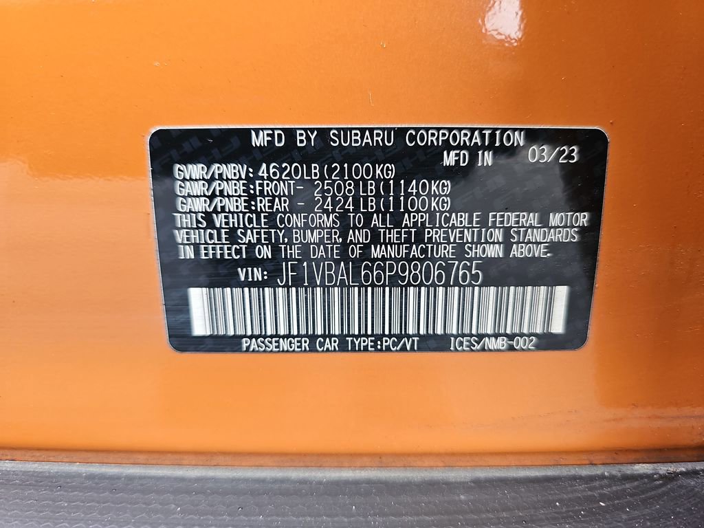 Used 2023 Subaru WRX Limited image 38