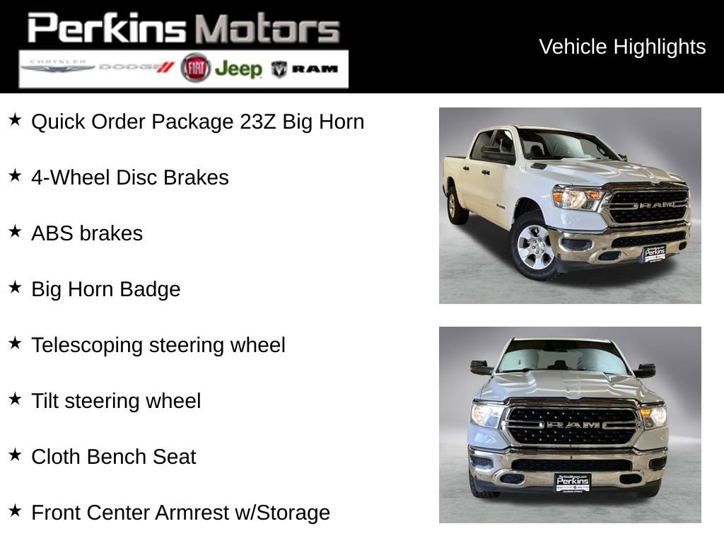 Certified 2024 RAM 1500 Big Horn image 2
