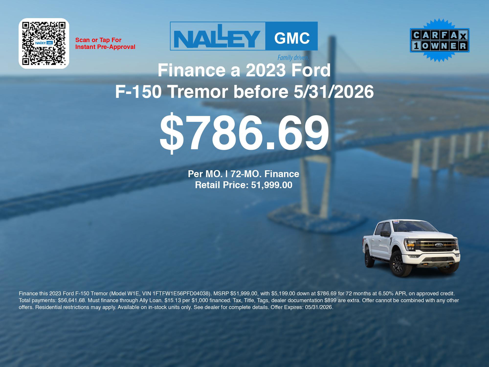 Used 2023 Ford F150 Tremor AWD/4WD image 3