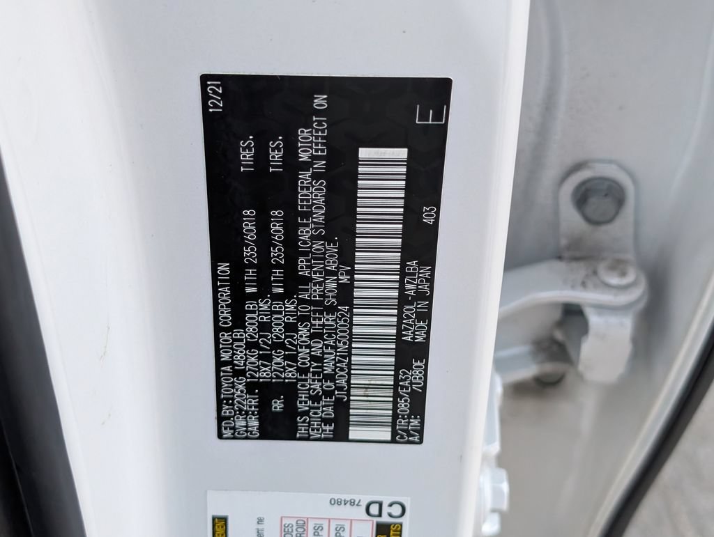 Used 2022 Lexus NX 250 FWD w/ Towing Package (2000 Lbs) image 32