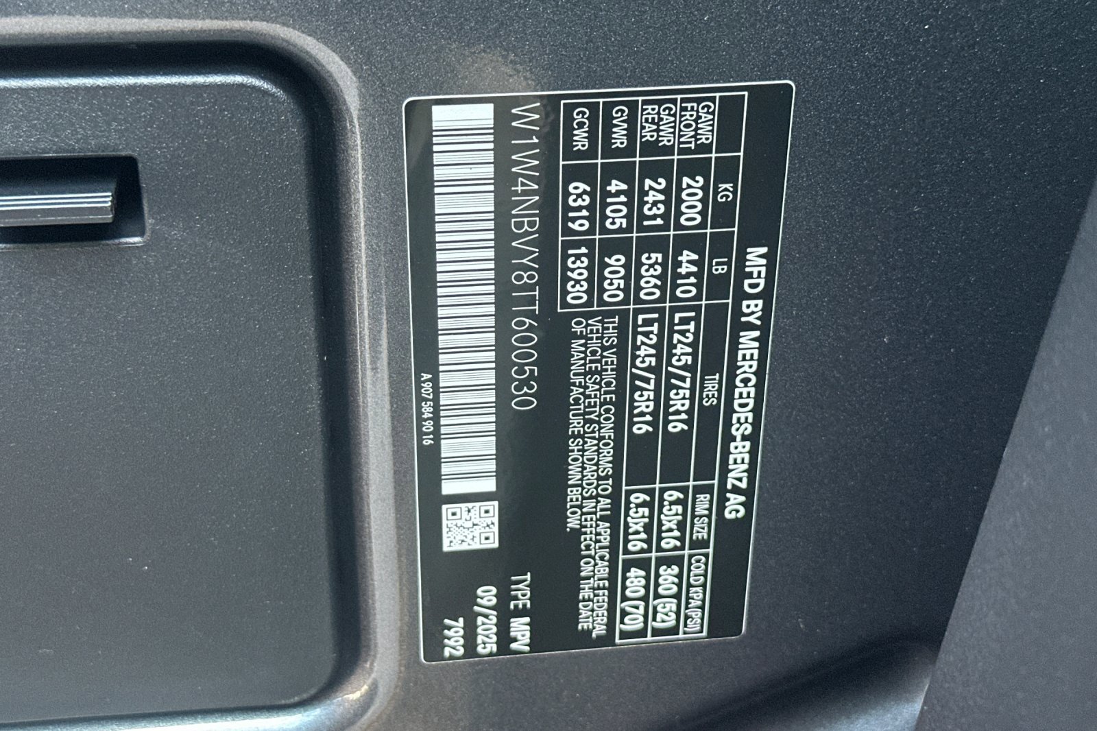 New 2026 Mercedes-Benz Sprinter 2500 image 29