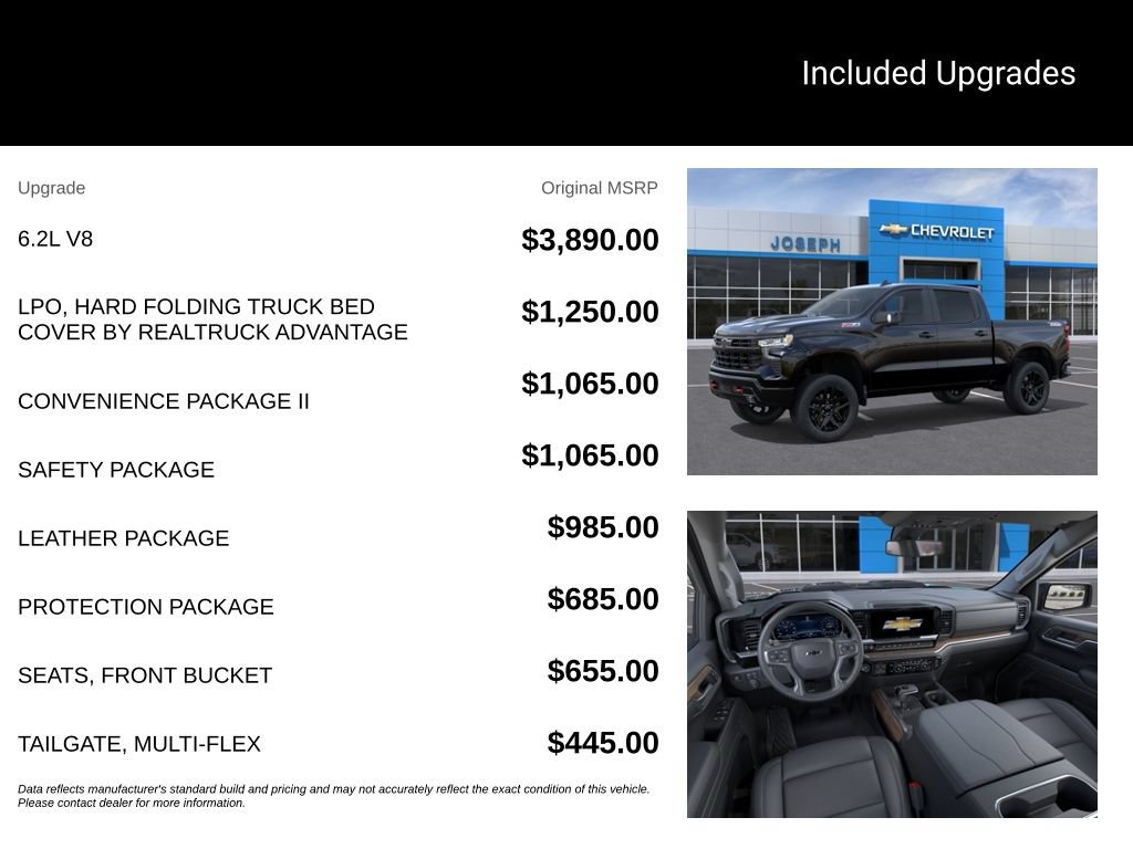 New 2026 Chevrolet Silverado 1500 LT Trail Boss w/ Safety Package AWD/4WD image 3
