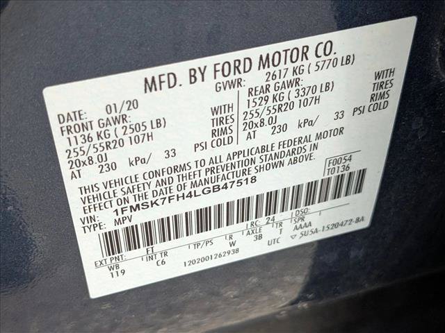 Used 2020 Ford Explorer Limited RWD image 15