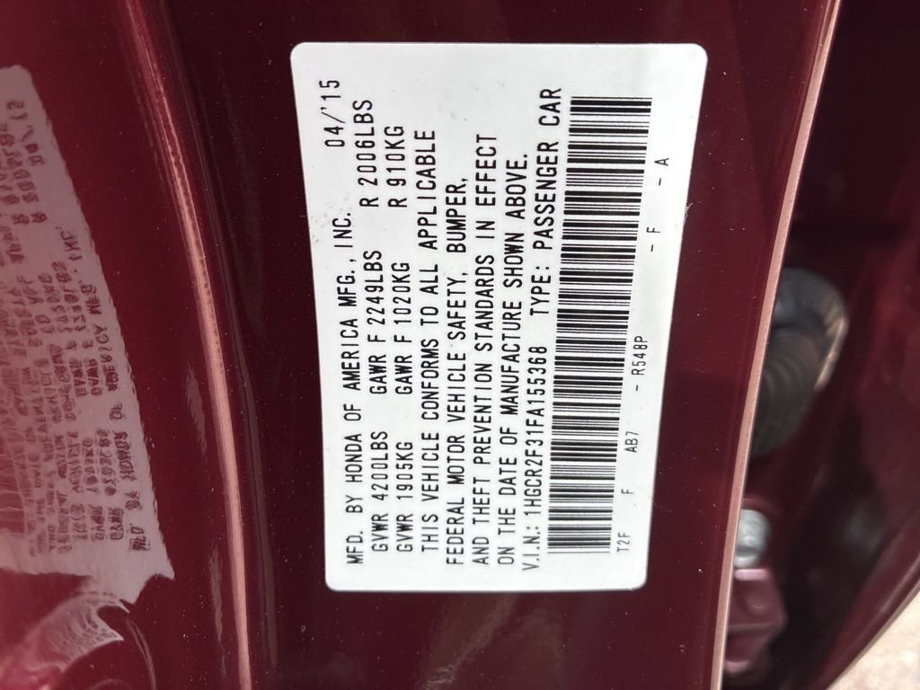 Used 2015 Honda Accord LX image 24