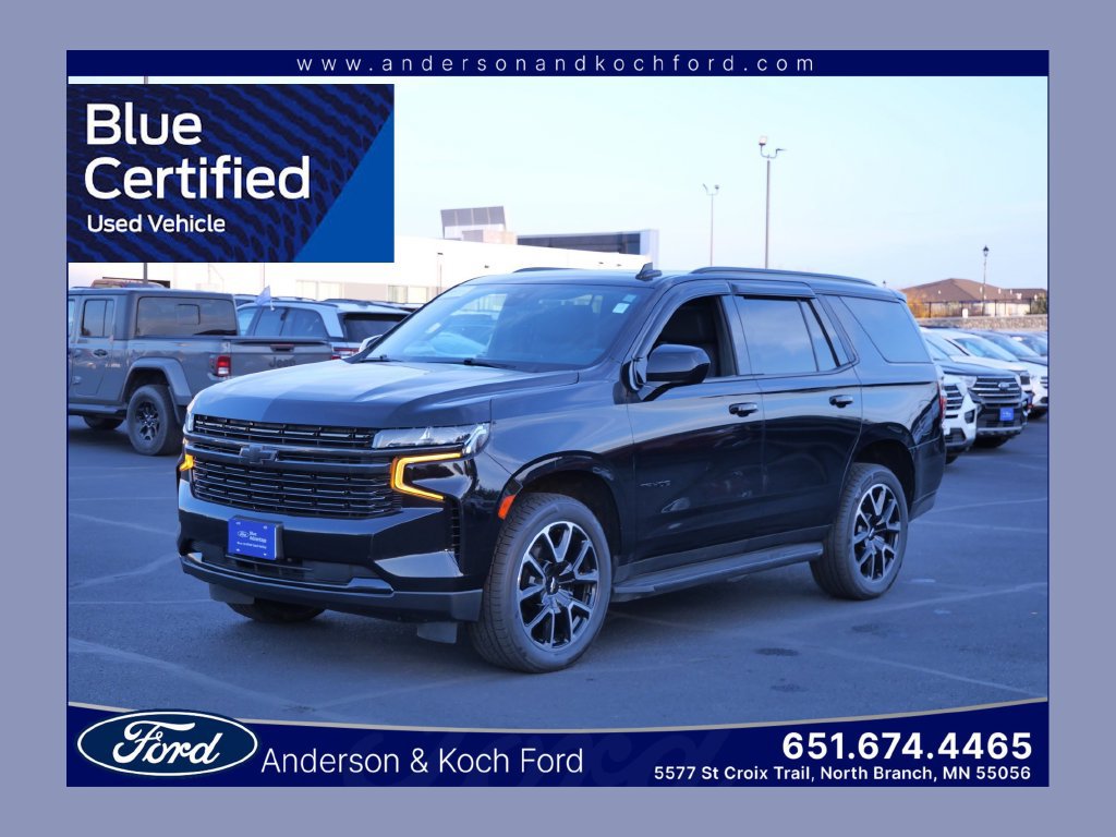 Used 2021 Chevrolet Tahoe RST w/ Rear Media and Nav Package