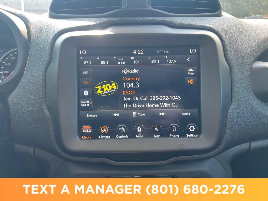 Used 2020 Jeep Renegade Trailhawk w/ UConnect 8.4 Nav Group AWD/4WD image 21