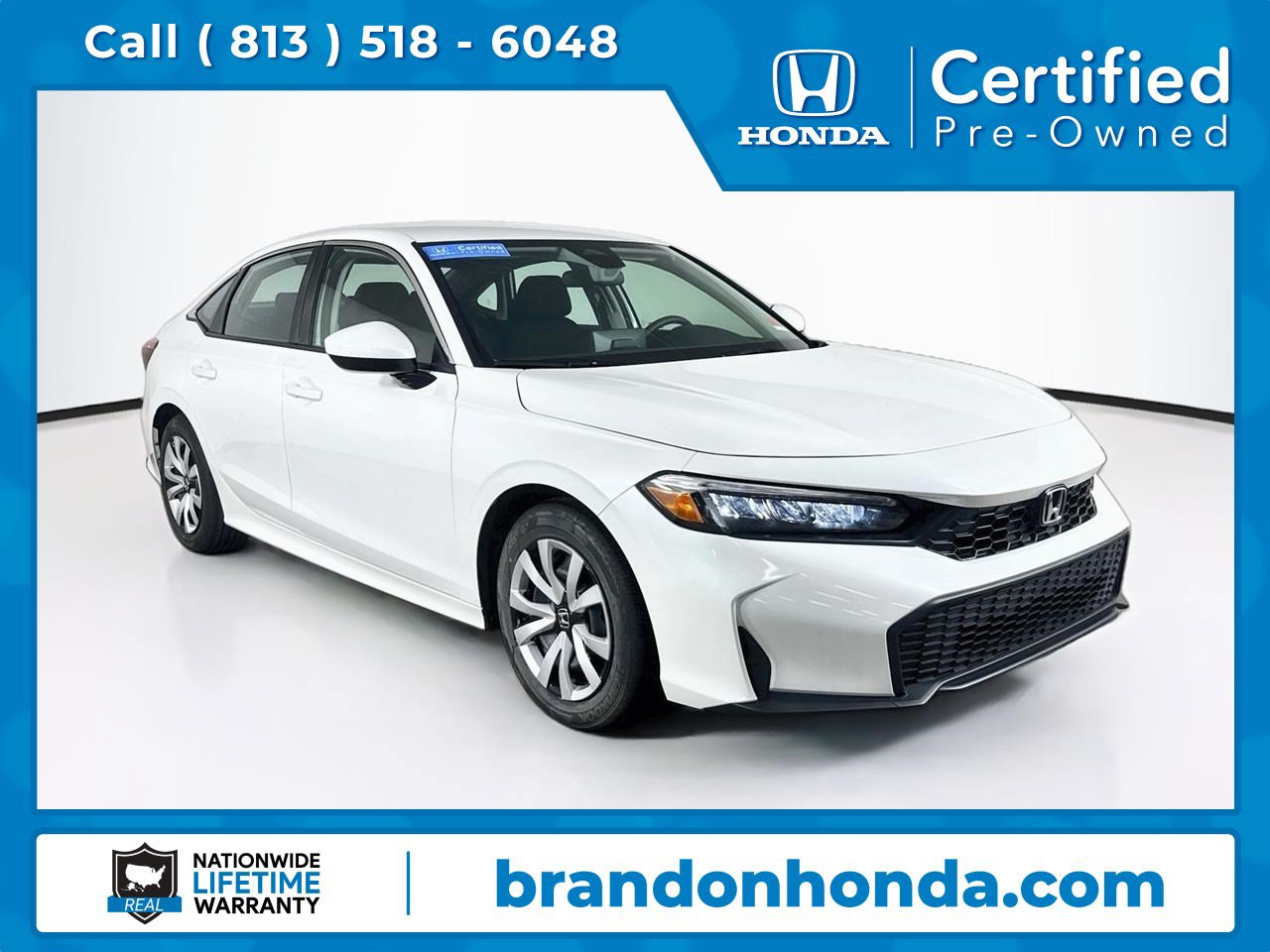 Certified 2026 Honda Civic LX image 1