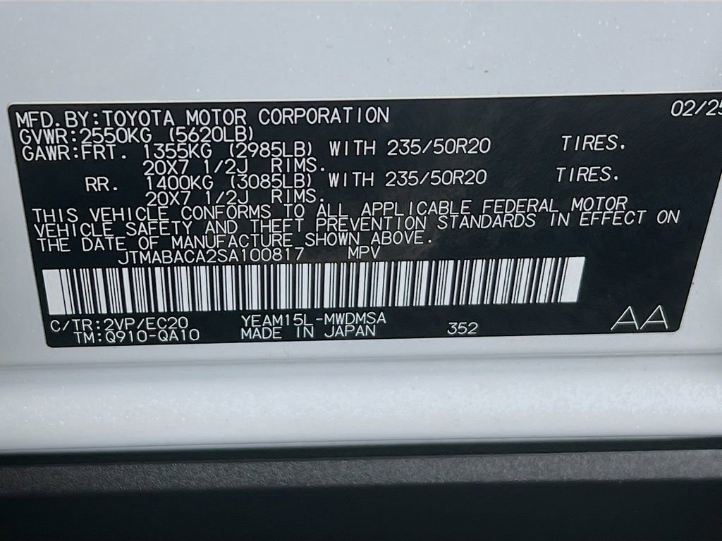 Certified 2025 Toyota bZ4X AWD image 29